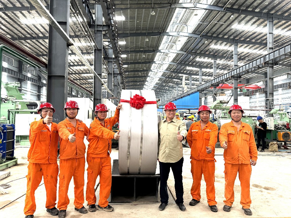 Xinlong Industrial Group Successfully Launches 600,000 Ton Stainless Steel Continuous Solution Annealing and Pickling Production Line