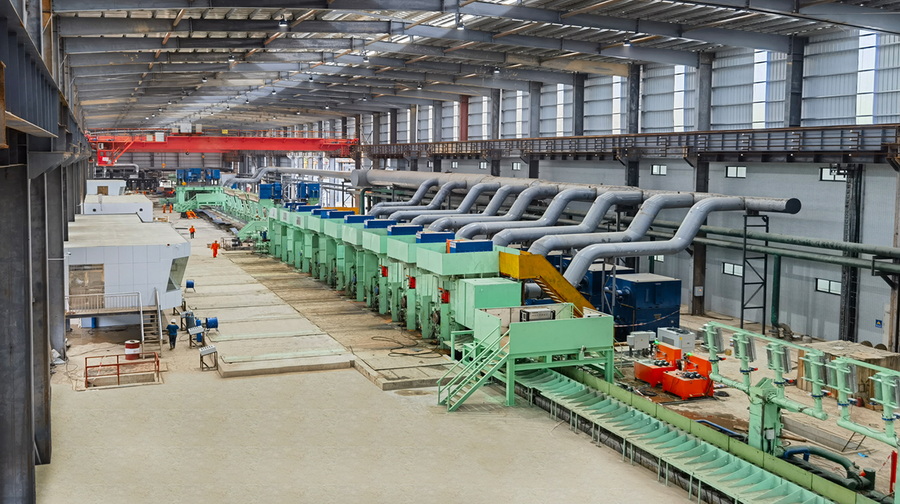 Xinlong Industrial Group’s Xinhuang Company Successfully Launches 450,000 Ton Hot Rolling Production Line